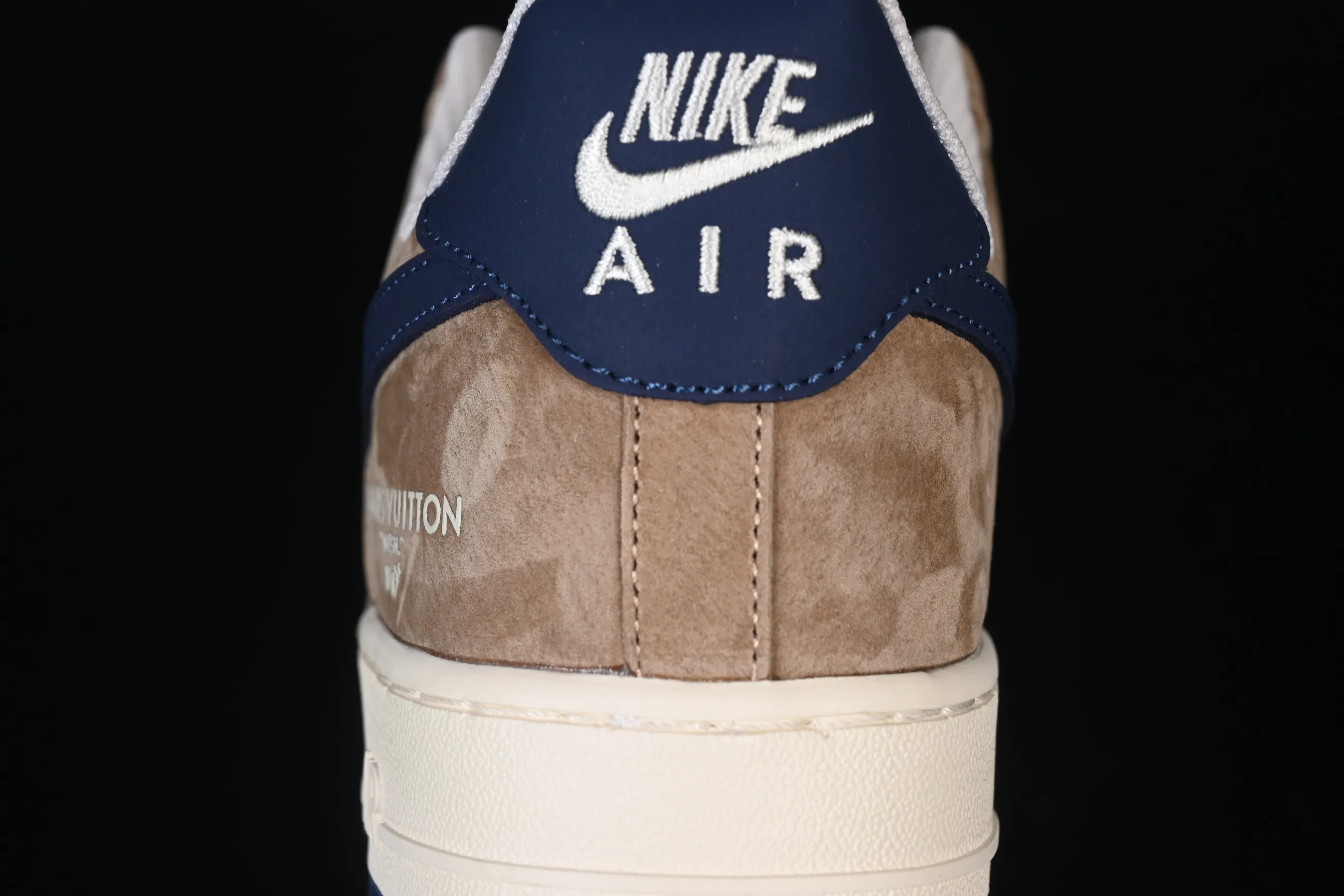 All categories Nk Air Force 1 Air Force series Nk Air Force 1 Low Air Force low-top Nike Air Force 1'07 Low joint beige brown navy Air Force 1 low-top casual sneakers NH0601-589